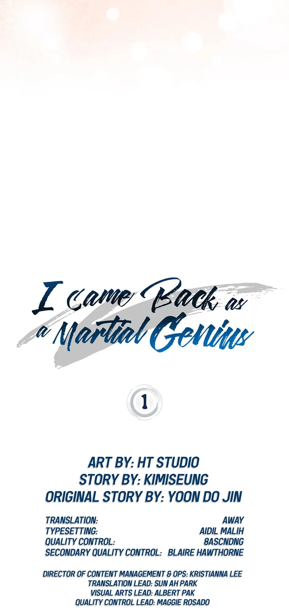 Read Return of the Martial Arts Genius EN Manga Online