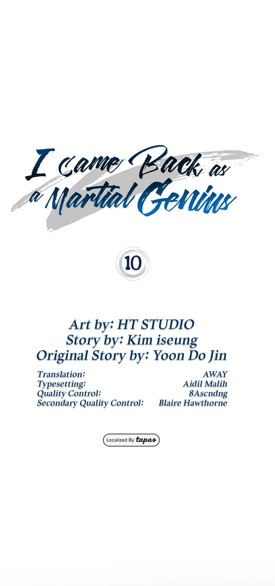 Read Return of the Martial Arts Genius EN Manga Online