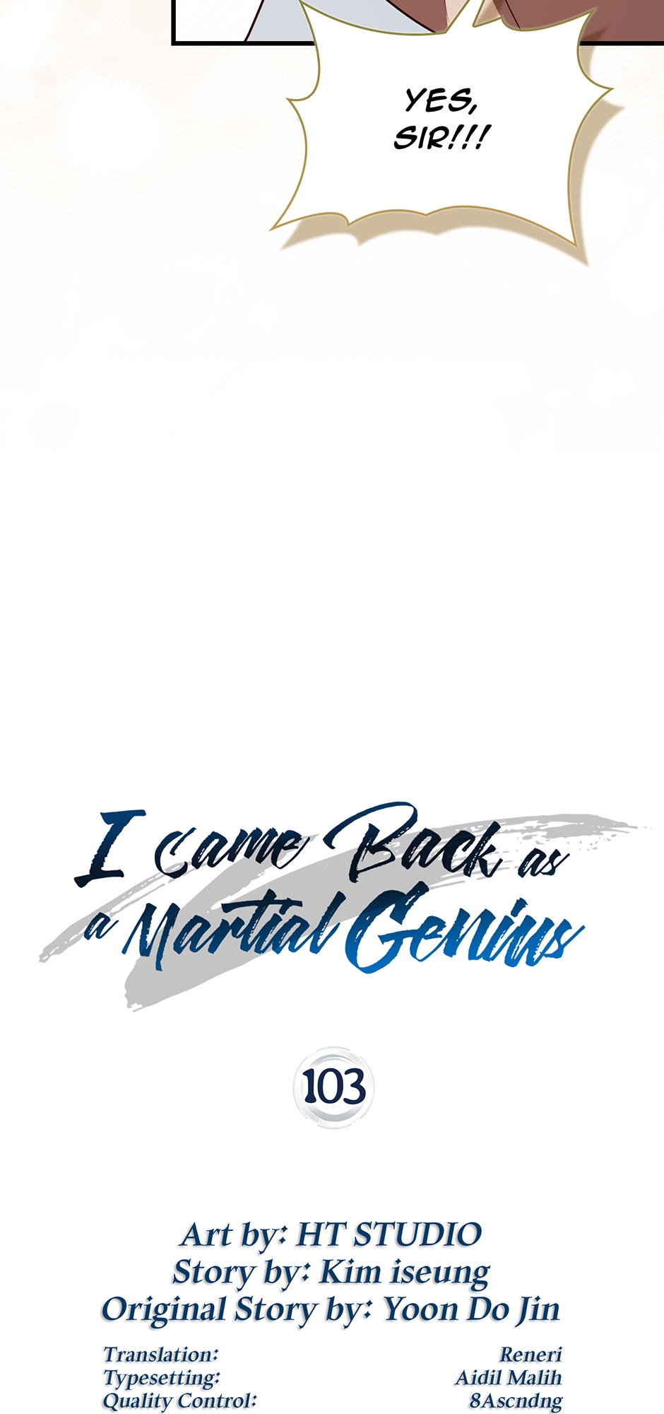 Read Return of the Martial Arts Genius EN Manga Online