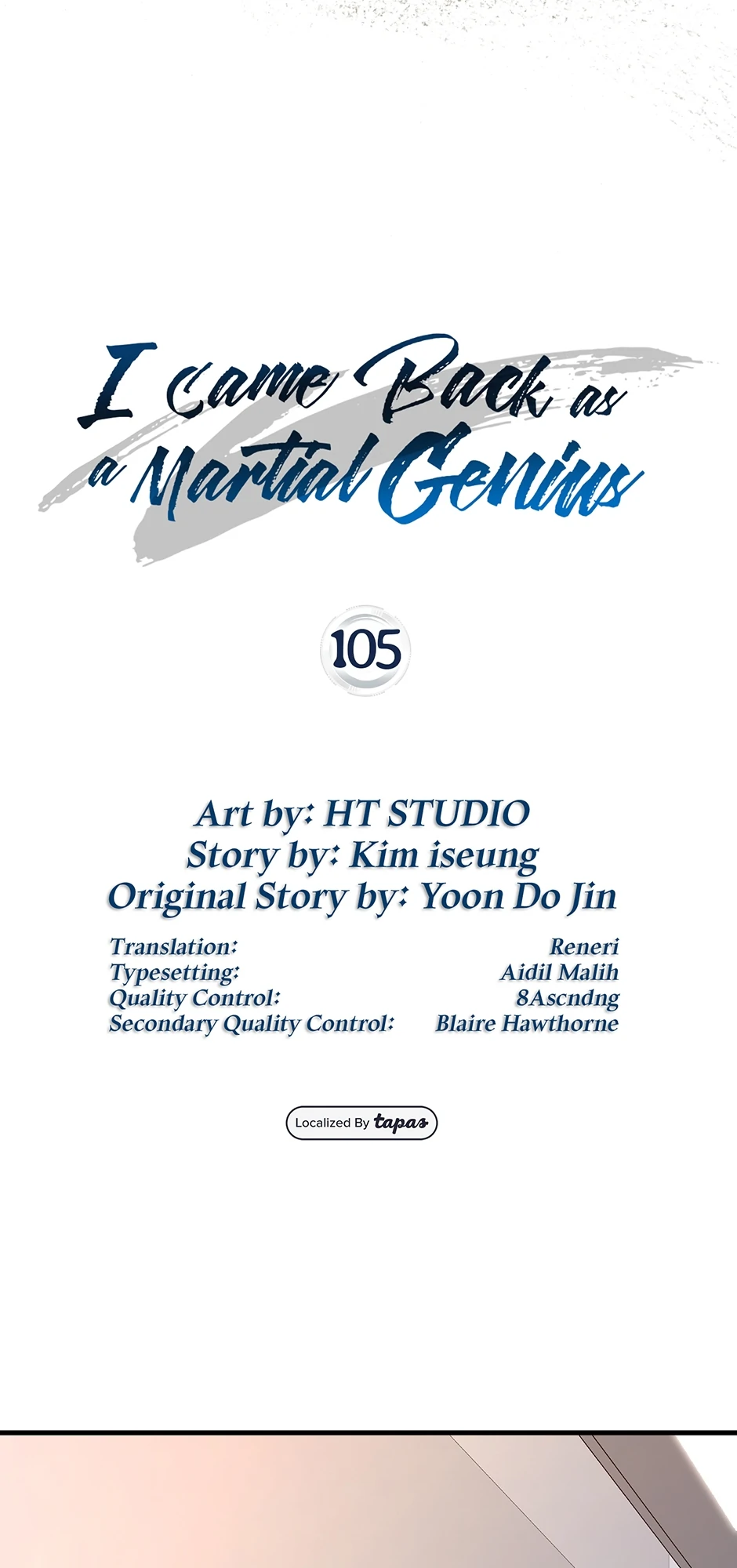 Read Return of the Martial Arts Genius EN Manga Online