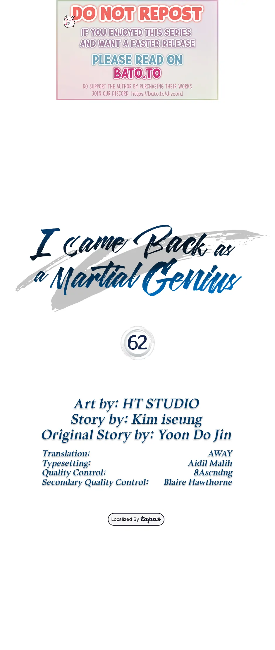 Read Return of the Martial Arts Genius EN Manga Online