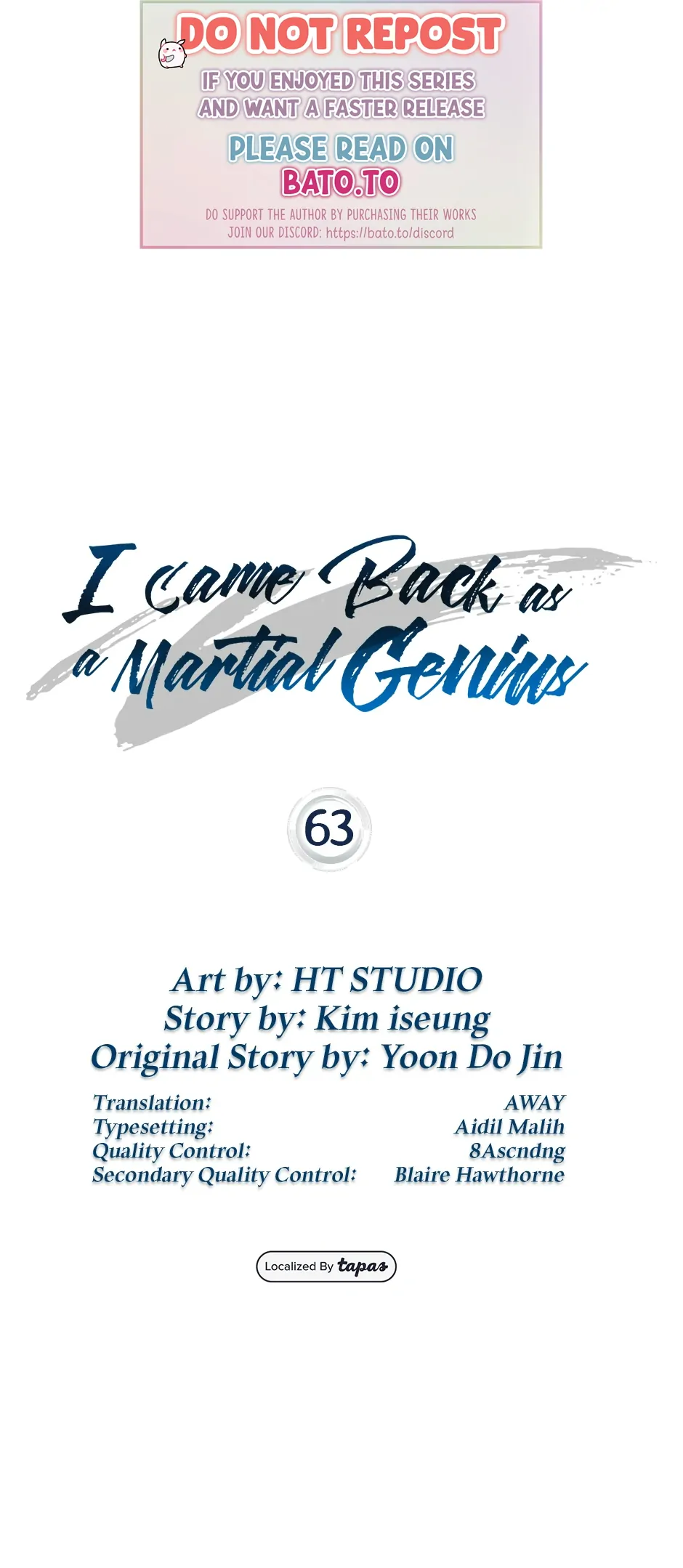 Read Return of the Martial Arts Genius EN Manga Online