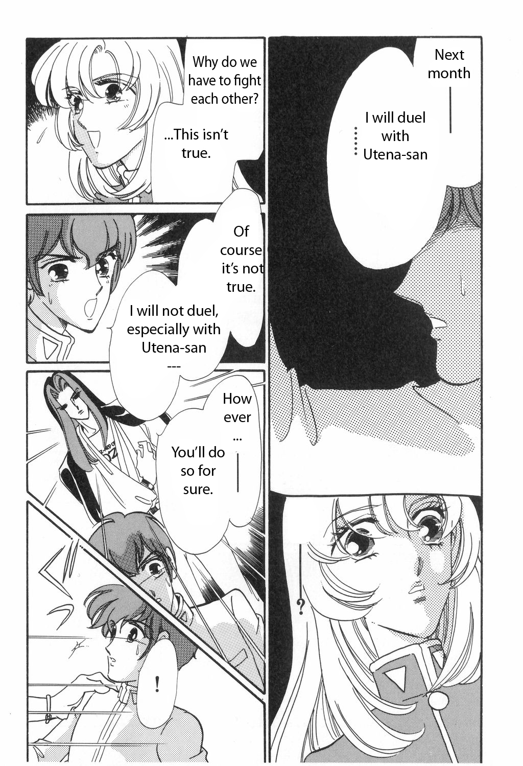 Read Revolutionary Girl Utena EN Manga Online