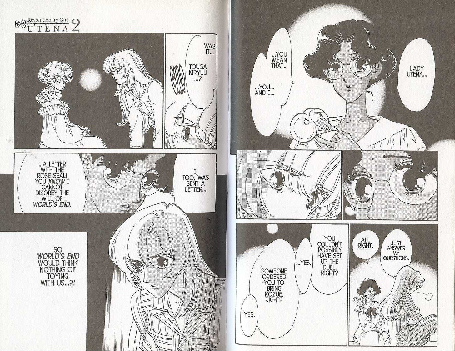 Read Revolutionary Girl Utena EN Manga Online