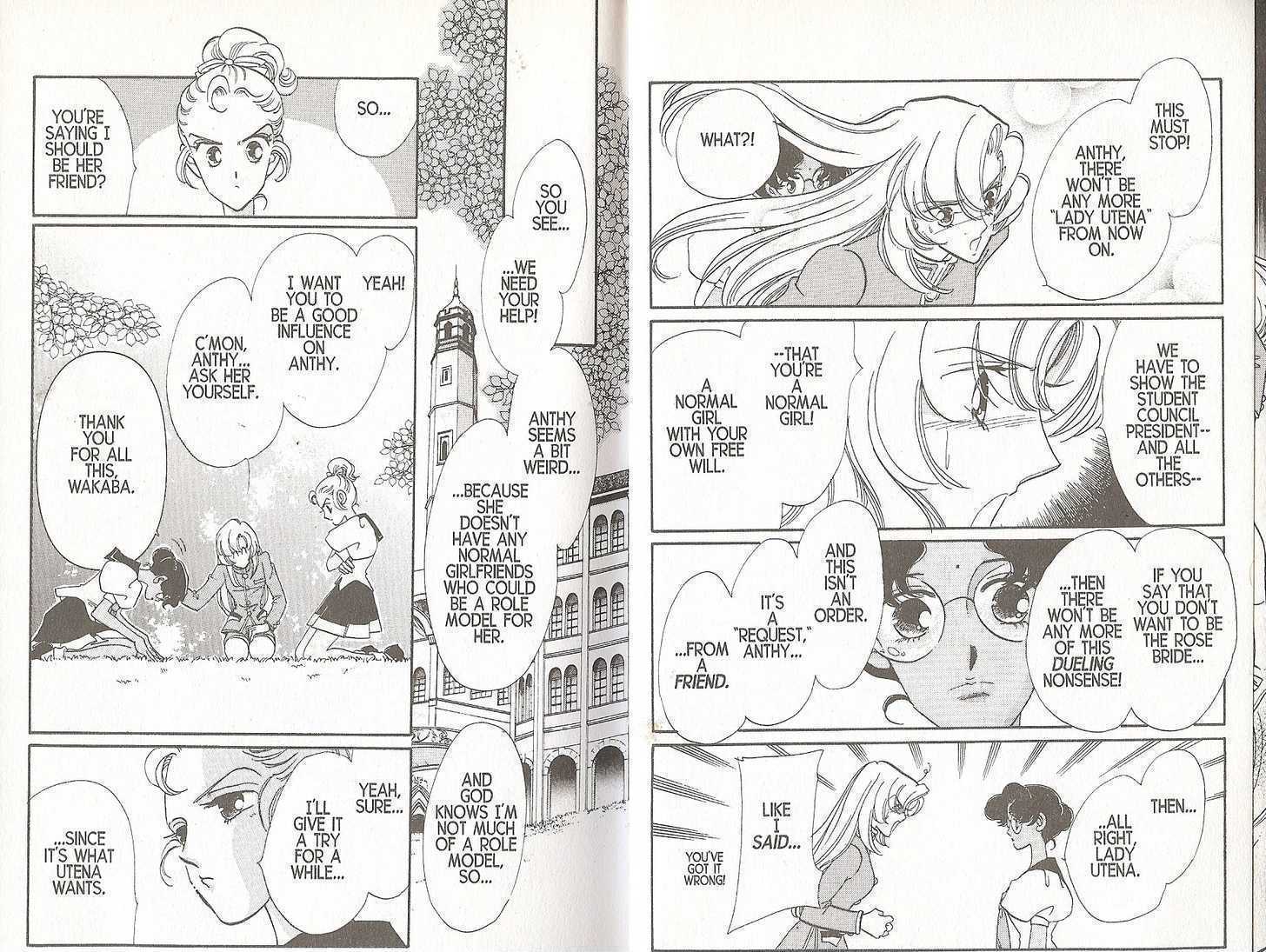 Read Revolutionary Girl Utena EN Manga Online