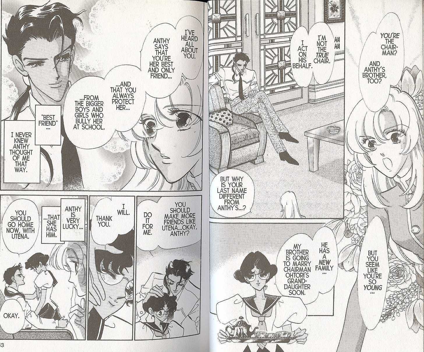 Read Revolutionary Girl Utena EN Manga Online