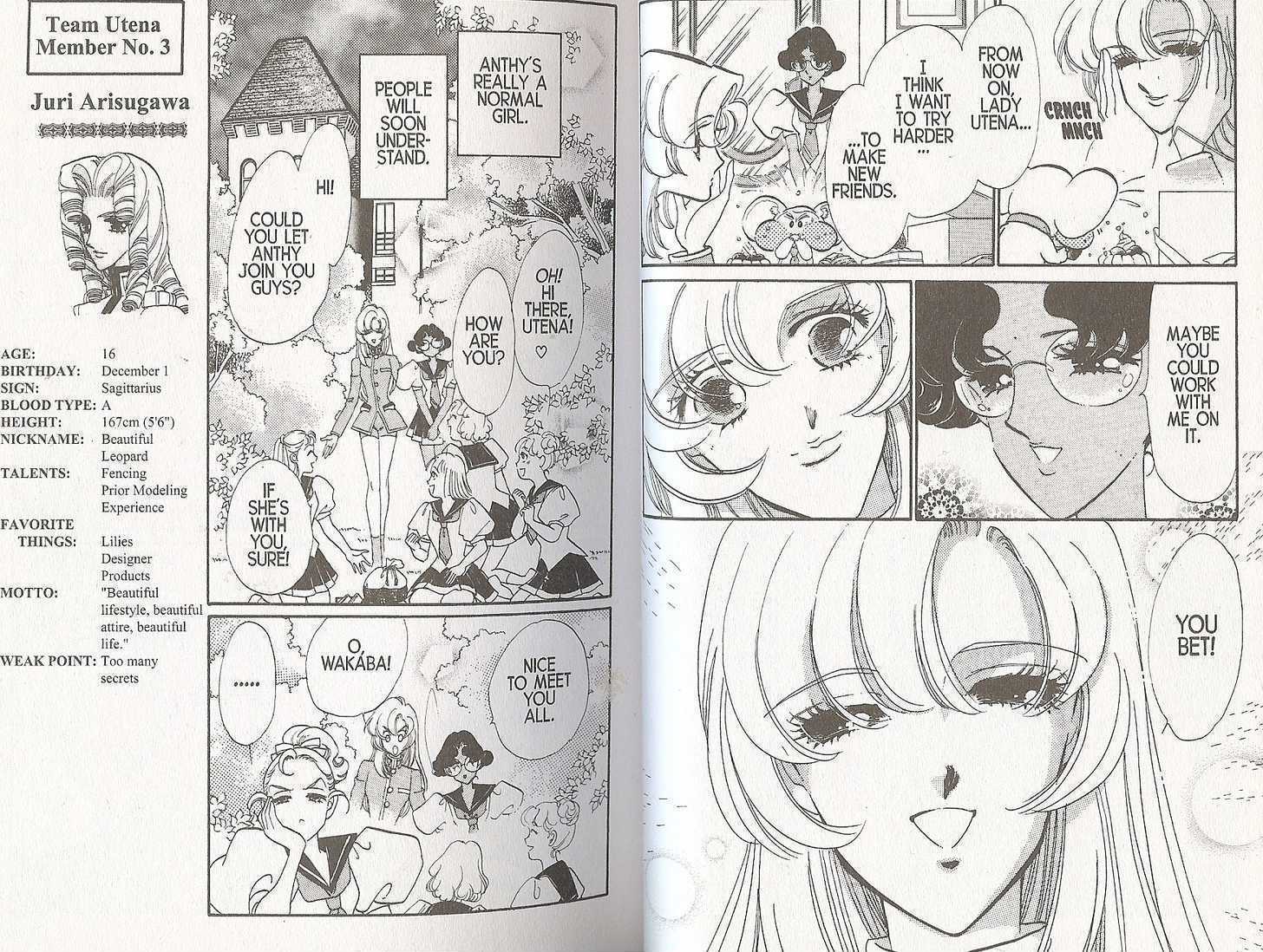 Read Revolutionary Girl Utena EN Manga Online