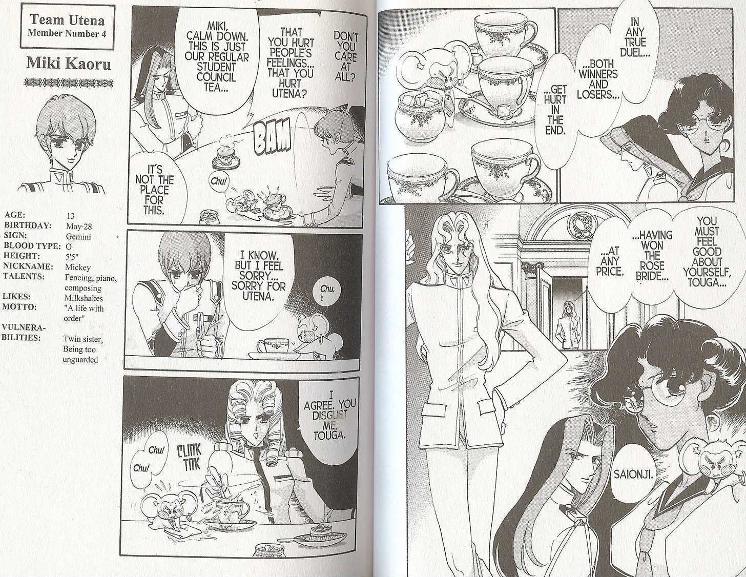 Read Revolutionary Girl Utena EN Manga Online