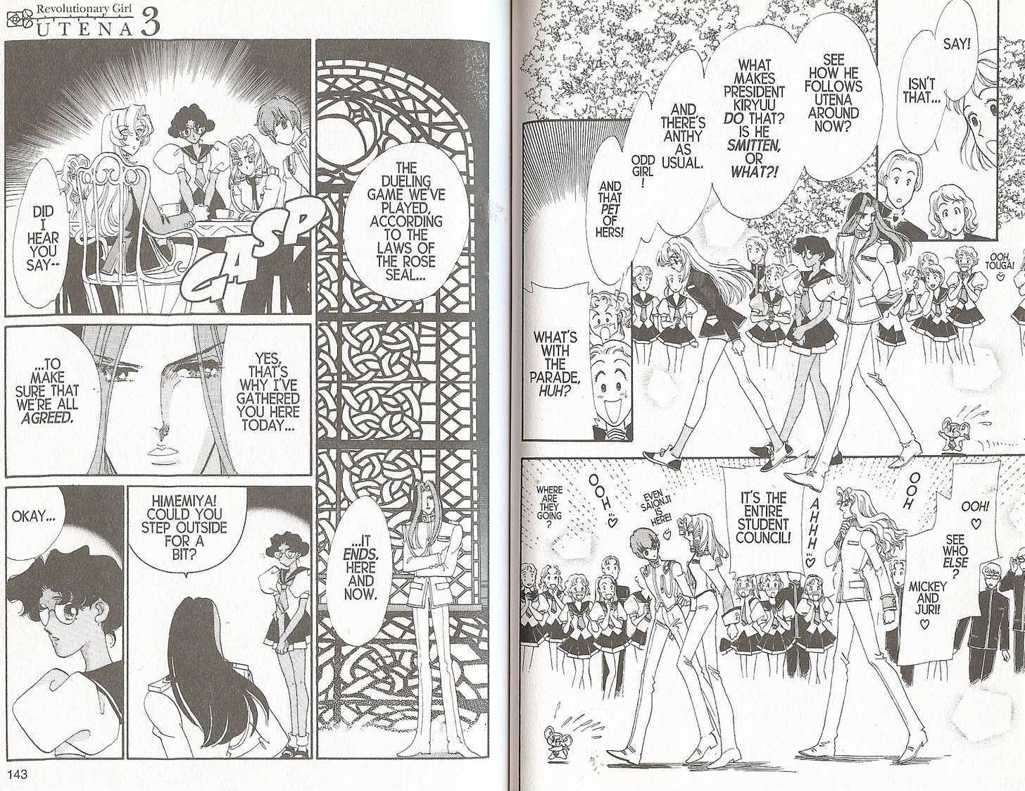 Read Revolutionary Girl Utena EN Manga Online