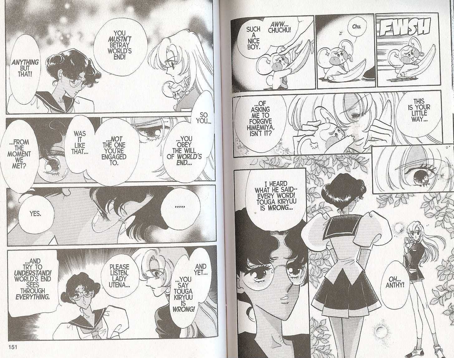 Read Revolutionary Girl Utena EN Manga Online