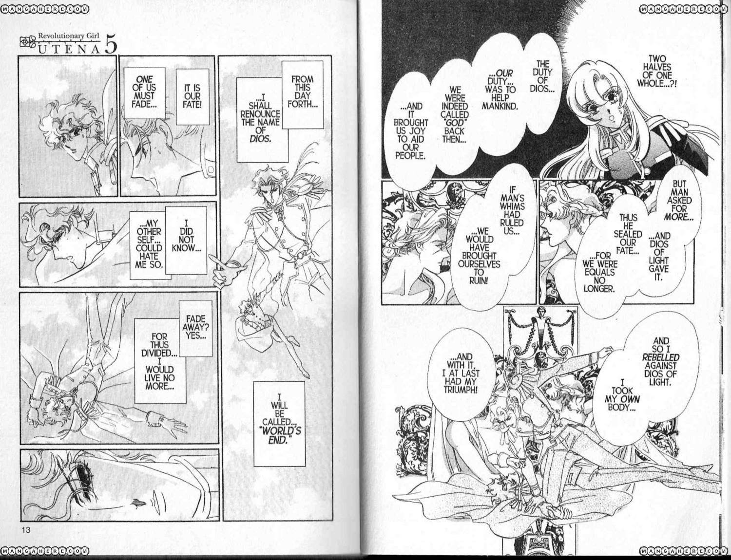 Read Revolutionary Girl Utena EN Manga Online