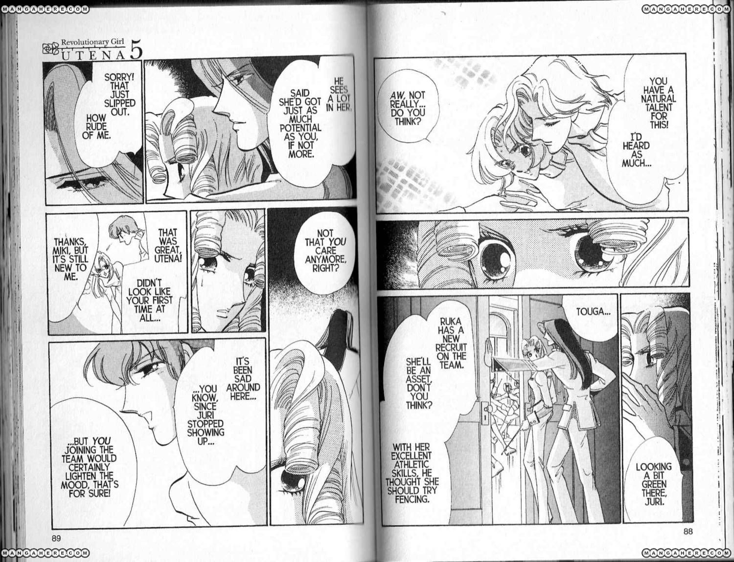 Read Revolutionary Girl Utena EN Manga Online