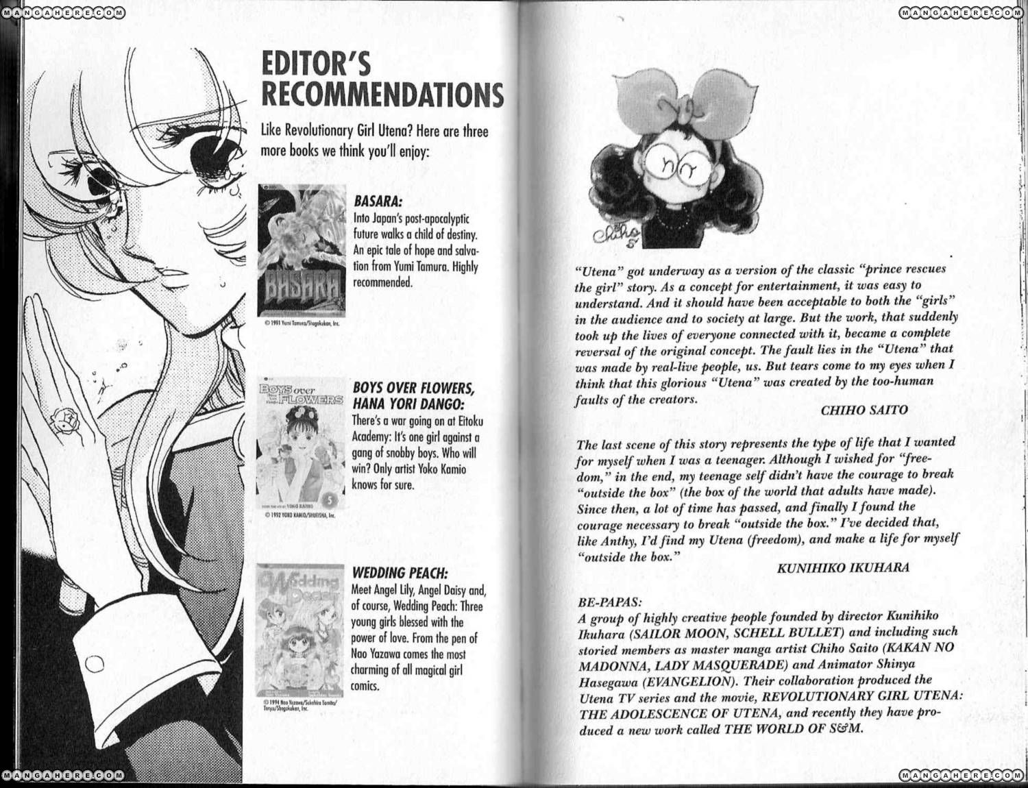 Read Revolutionary Girl Utena EN Manga Online