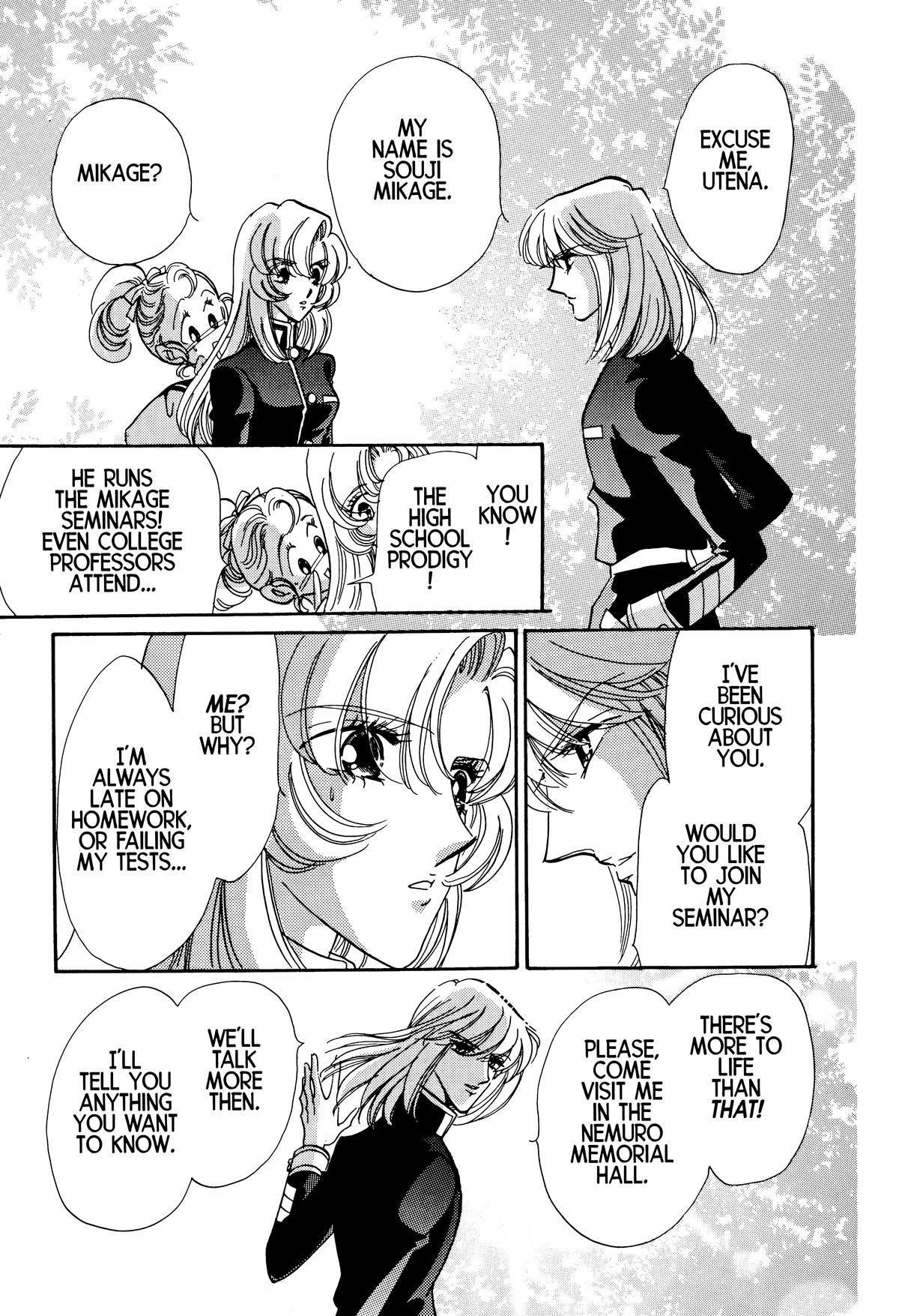 Read Revolutionary Girl Utena EN Manga Online