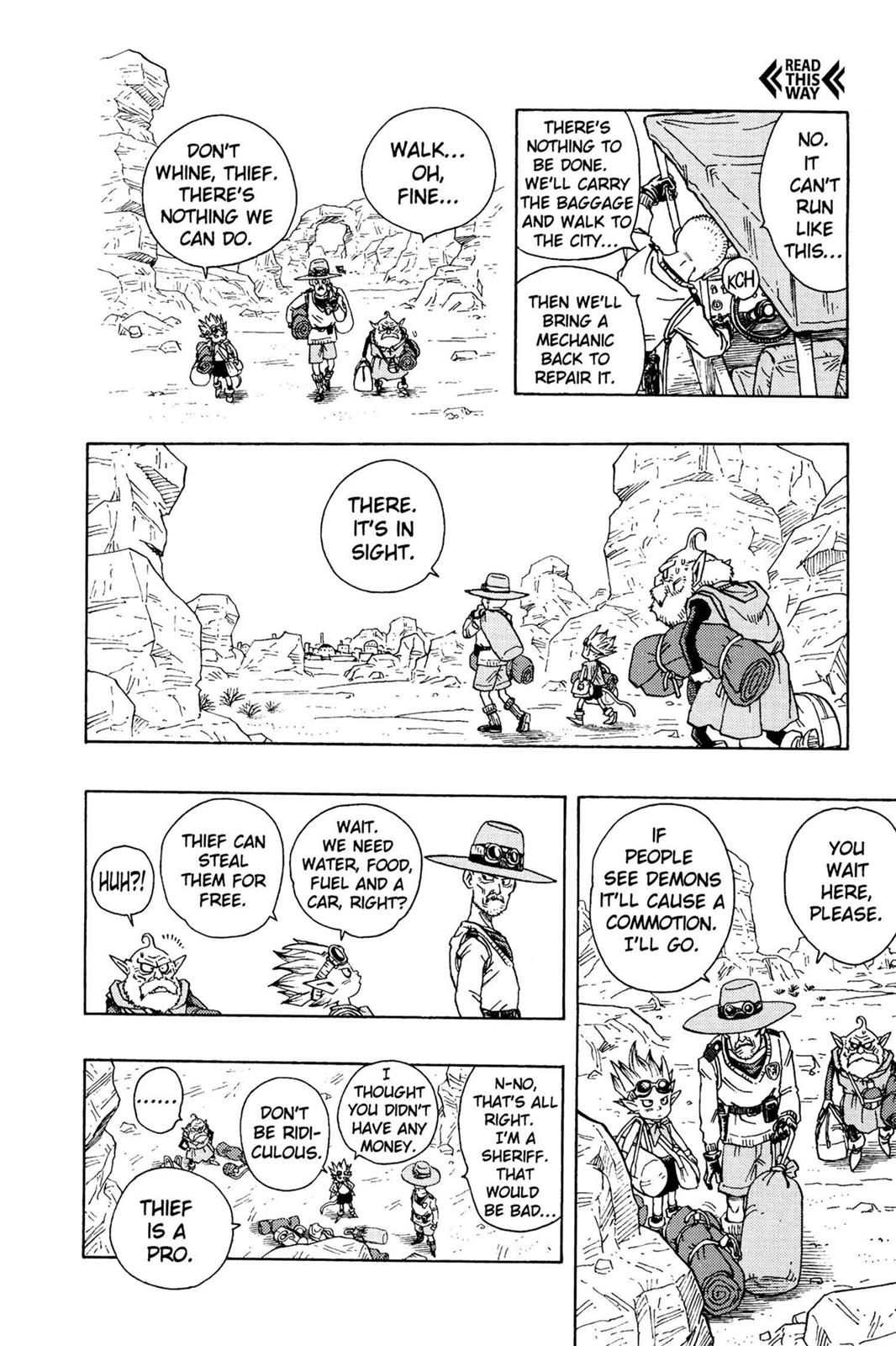 Read Sand Land EN Manga Online