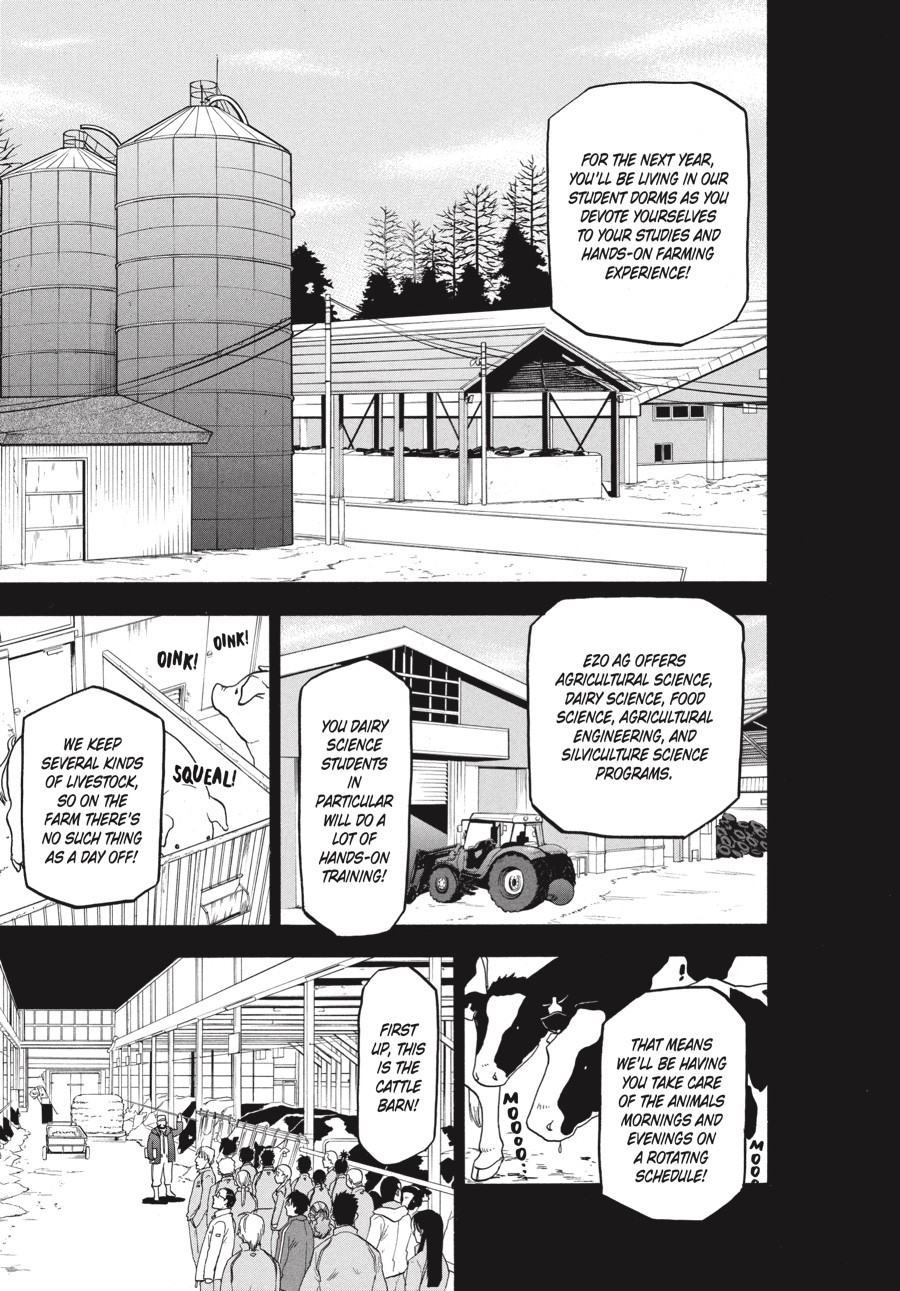 Read Silver Spoon EN Manga Online
