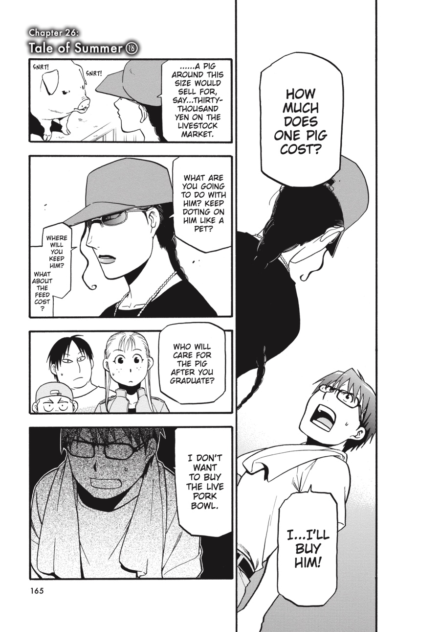 Read Silver Spoon EN Manga Online