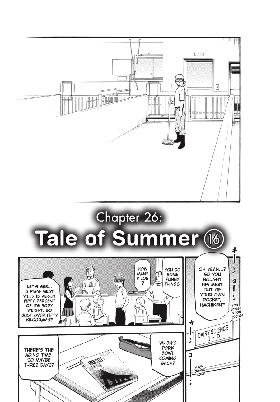 Read Silver Spoon EN Manga Online