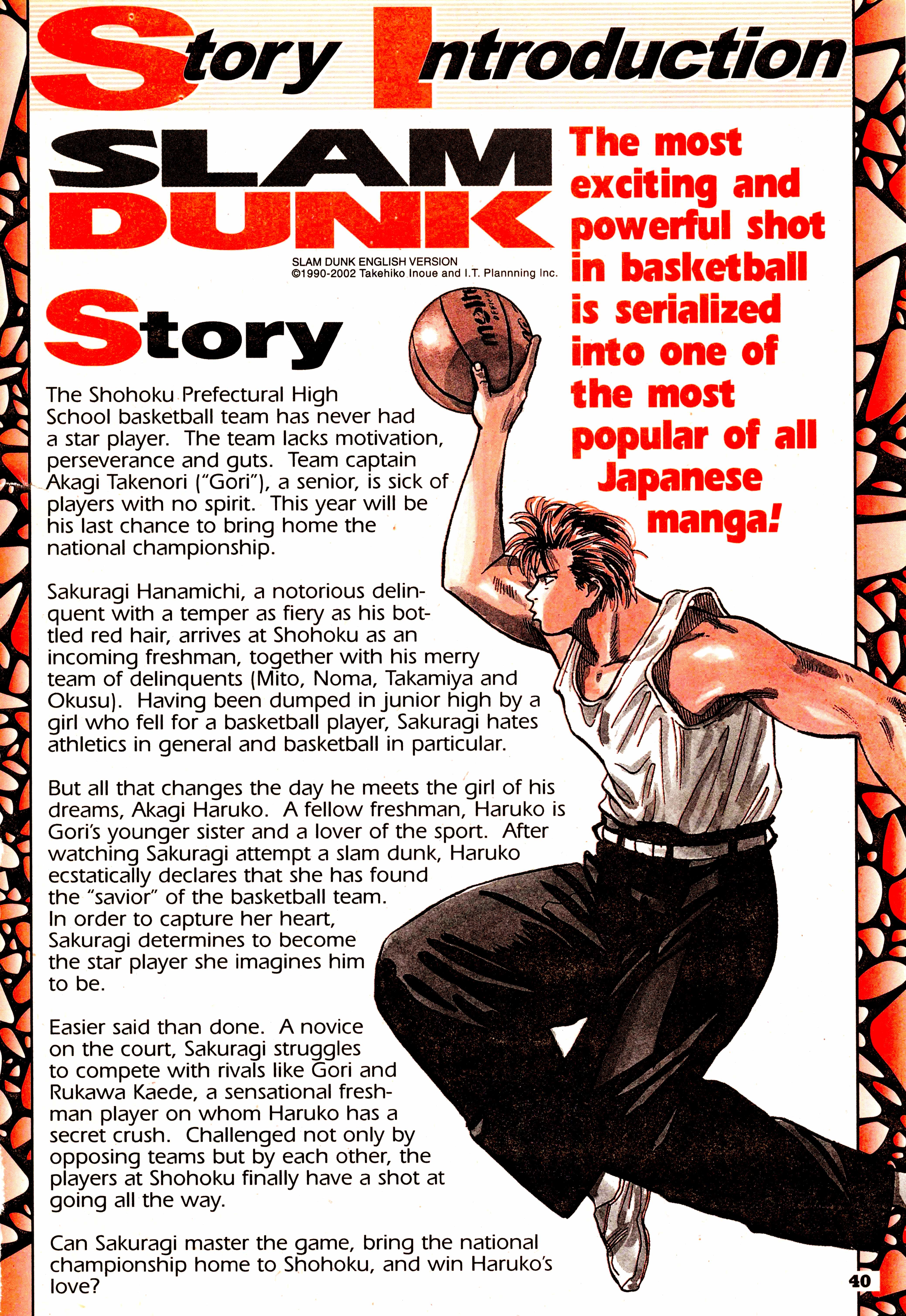 Read Slam Dunk EN Manga Online