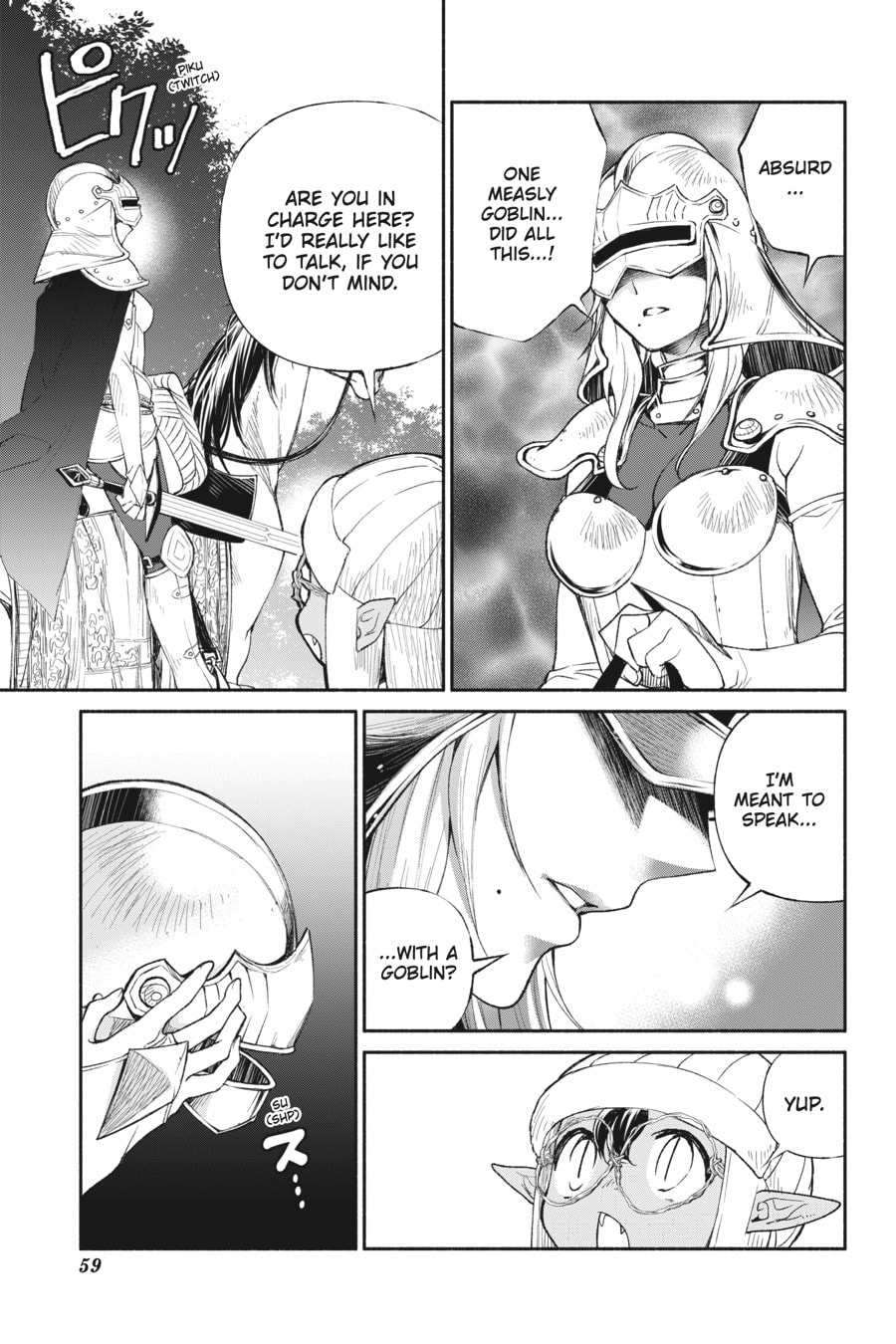Read So What's Wrong with Getting Reborn as a Goblin EN Manga Online