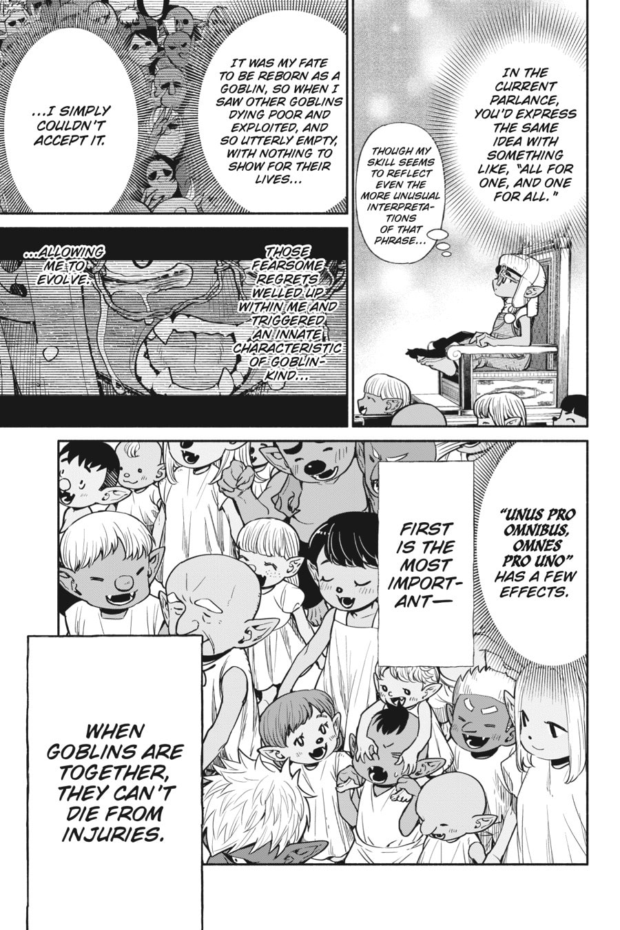 Read So What's Wrong with Getting Reborn as a Goblin EN Manga Online