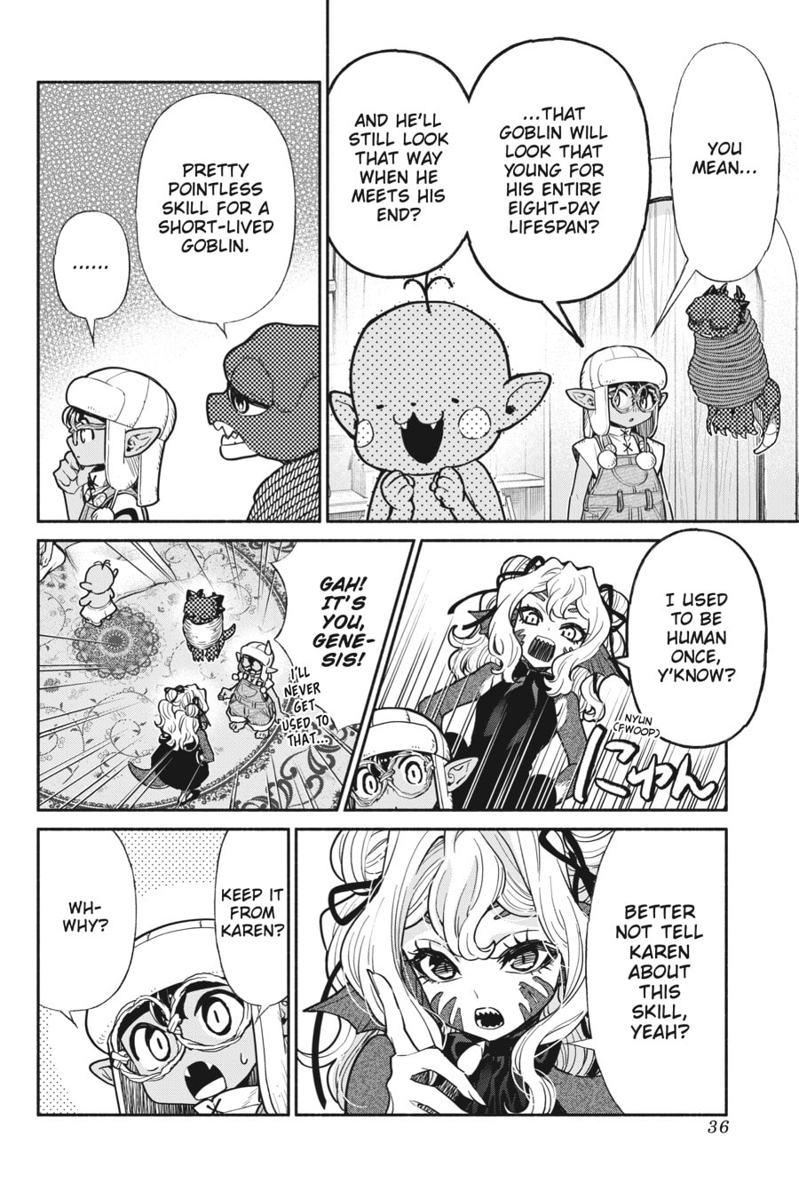Read So What's Wrong with Getting Reborn as a Goblin EN Manga Online