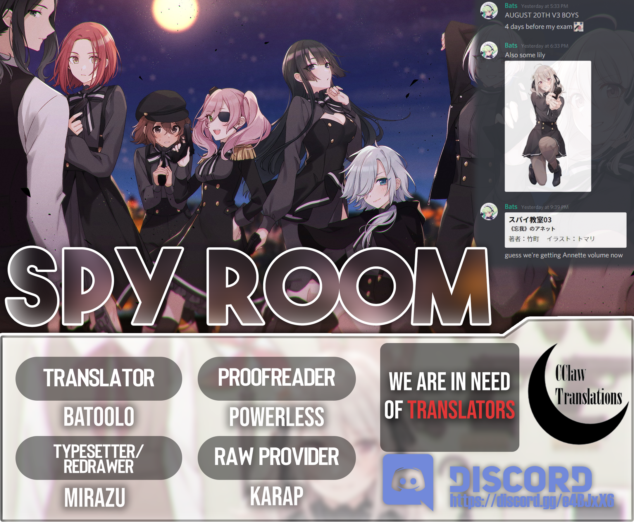 Read Spy Classroom EN Manga Online