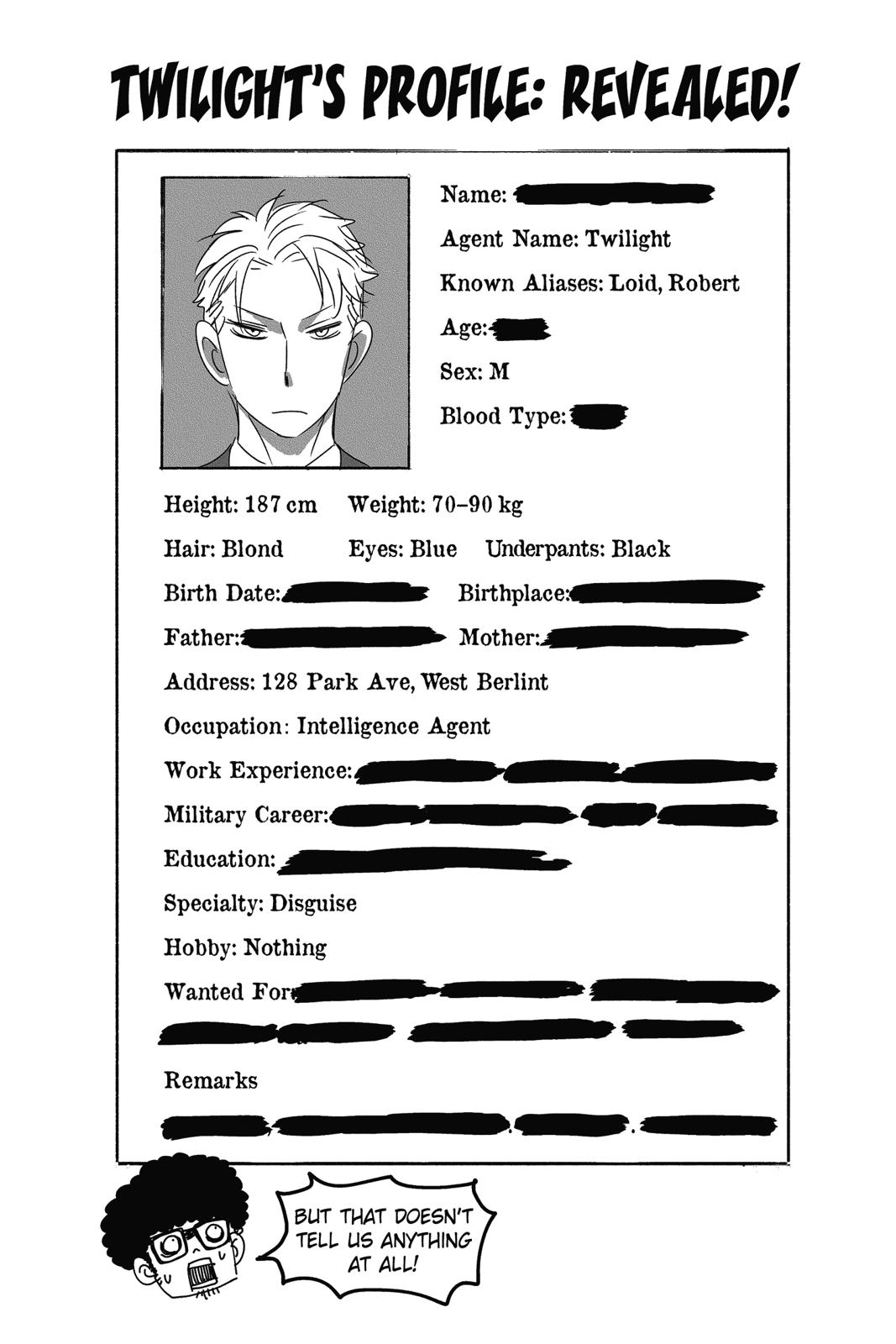 Read Spy x Family EN Manga Online
