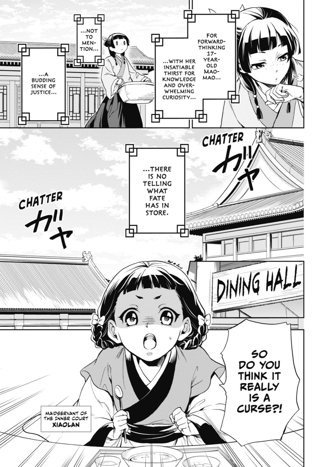 Read The Apothecary Diaries EN Manga Online