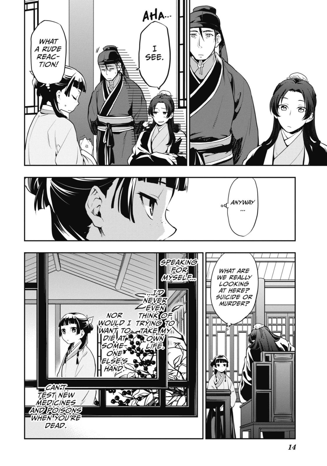 Read The Apothecary Diaries EN Manga Online