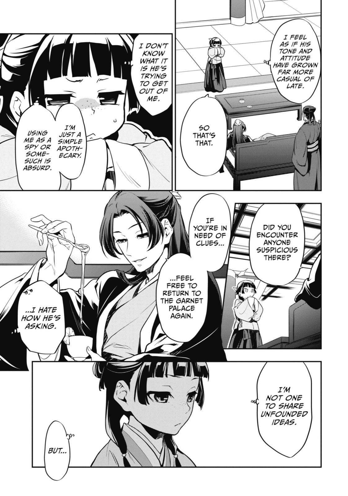 Read The Apothecary Diaries EN Manga Online