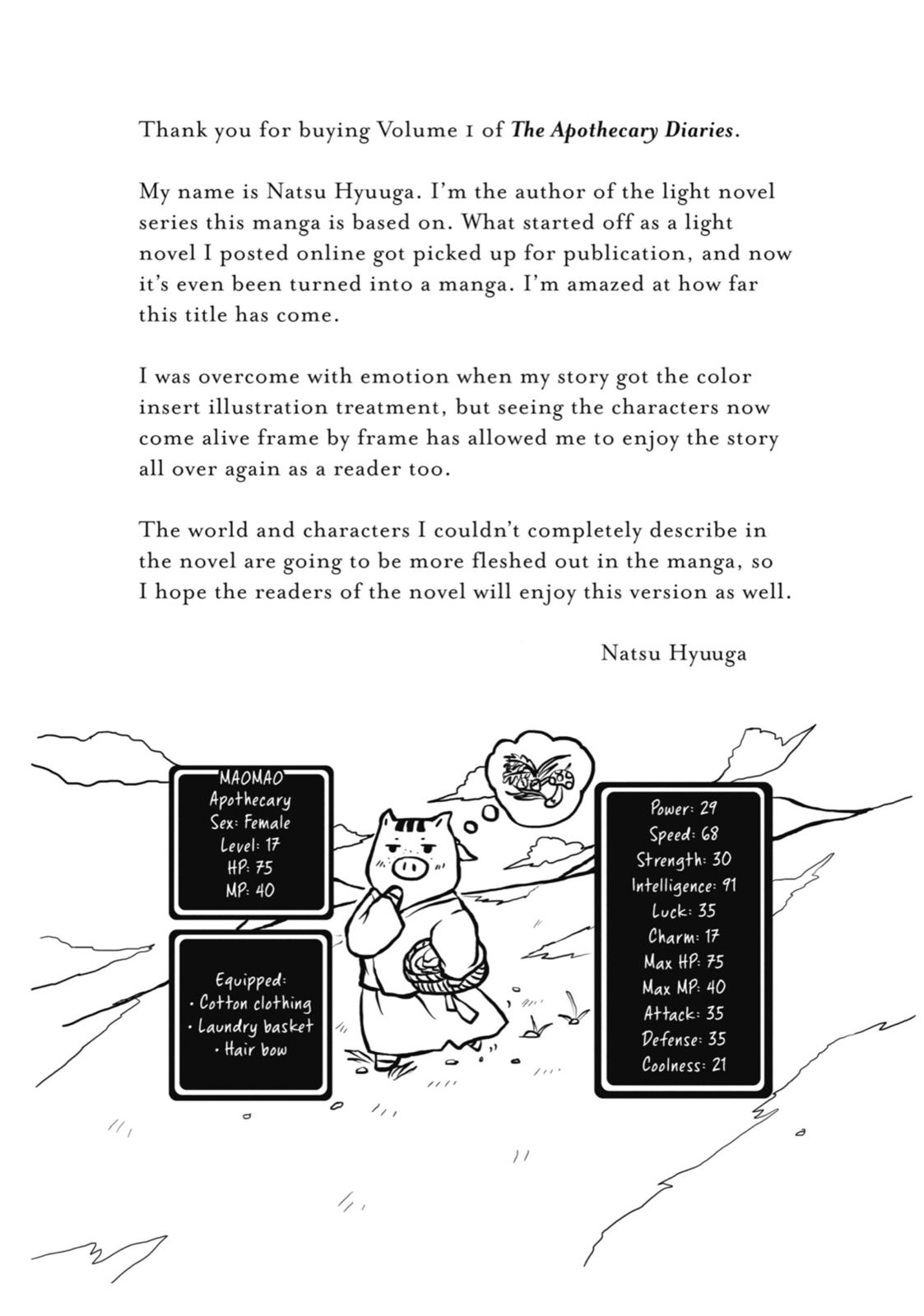 Read The Apothecary Diaries EN Manga Online