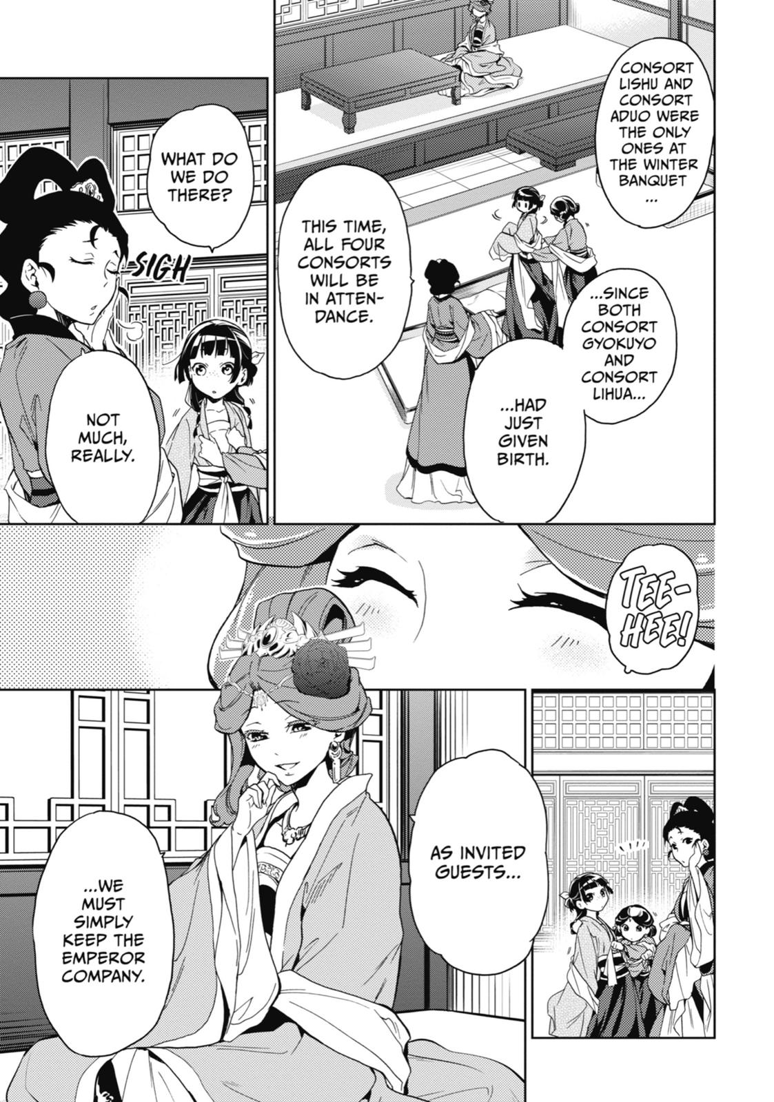 Read The Apothecary Diaries EN Manga Online