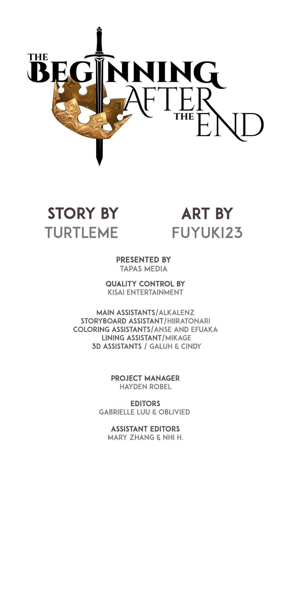 Read The Beginning After the End EN Manga Online