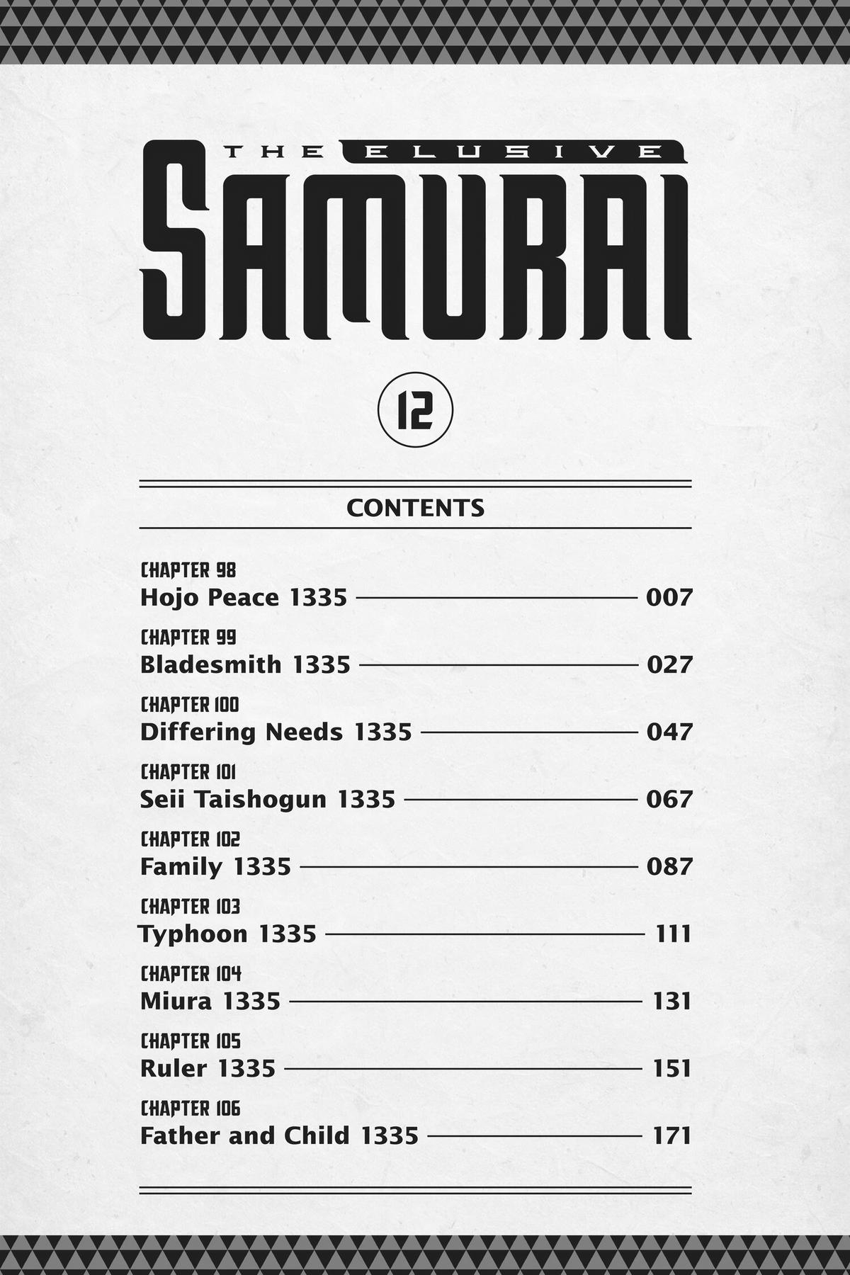 Read The Elusive Samurai EN Manga Online