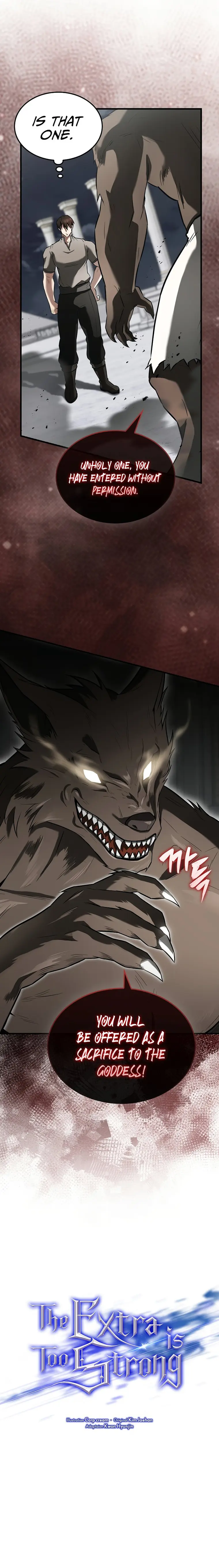 Read The Extra is Too Strong EN Manga Online