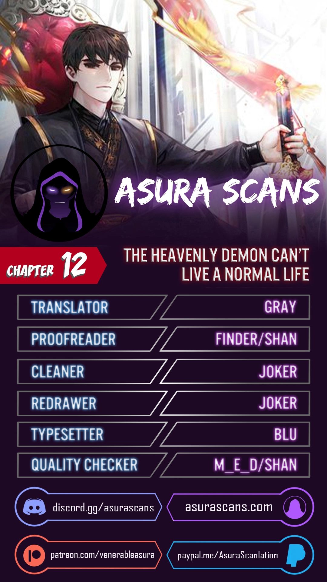 Read The Heavenly Demon Can’t Live a Normal Life EN Manga Online