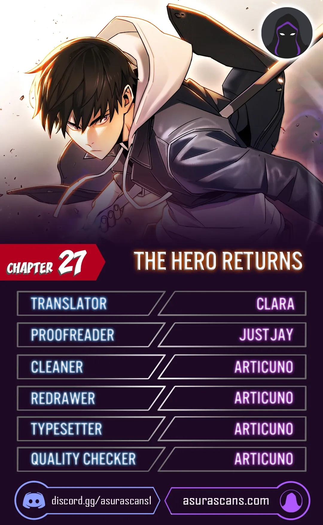 Read The Hero Returns EN Manga Online
