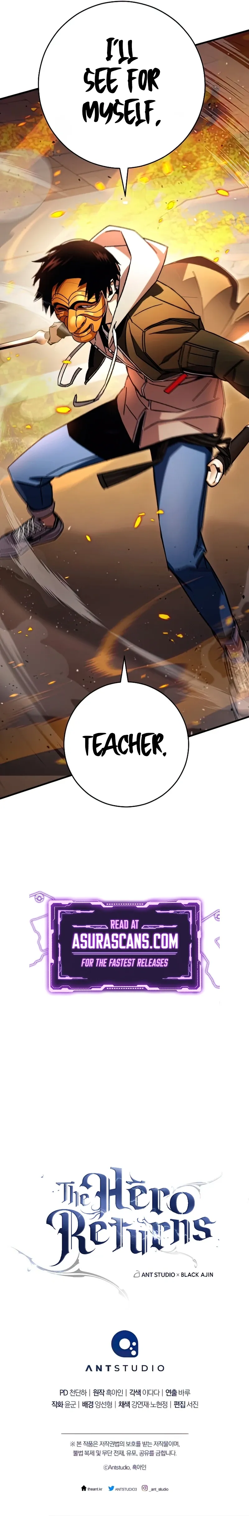 Read The Hero Returns EN Manga Online