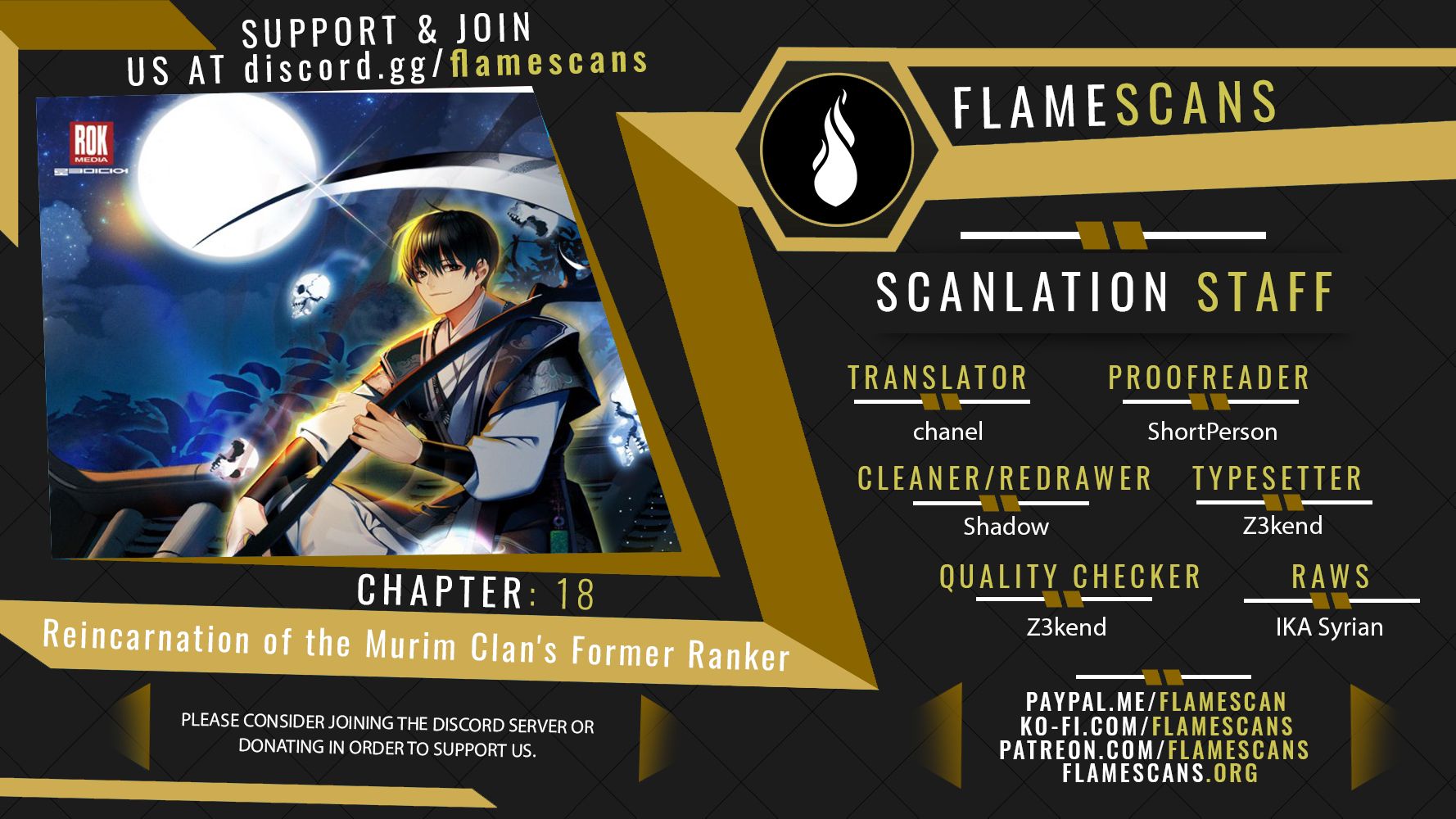 Read The Previous Life Murim Ranker EN Manga Online