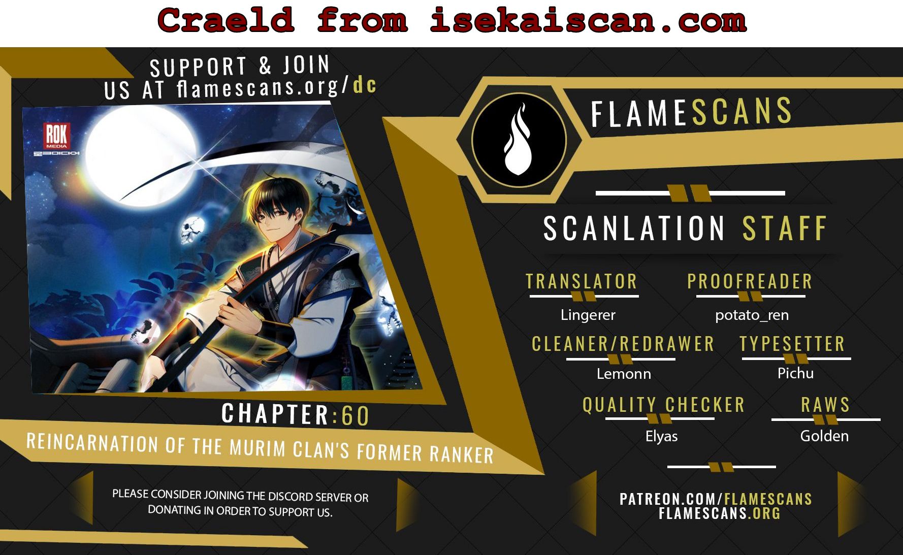 Read The Previous Life Murim Ranker EN Manga Online