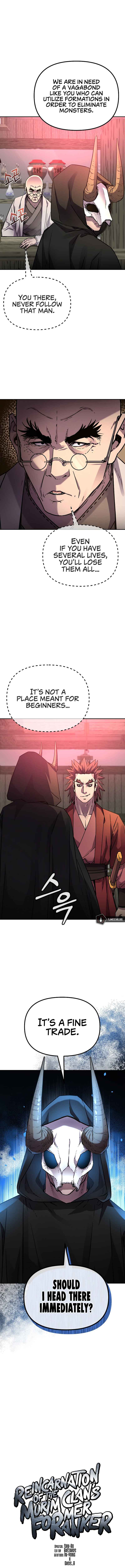 Read The Previous Life Murim Ranker EN Manga Online