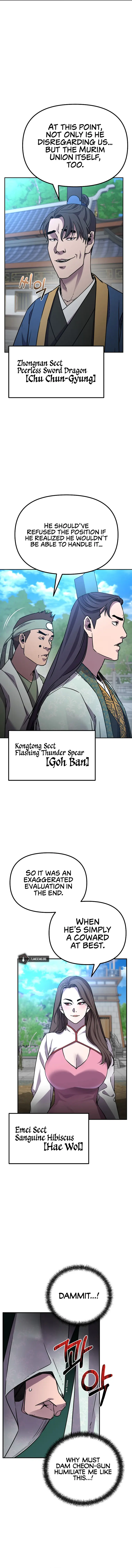 Read The Previous Life Murim Ranker EN Manga Online