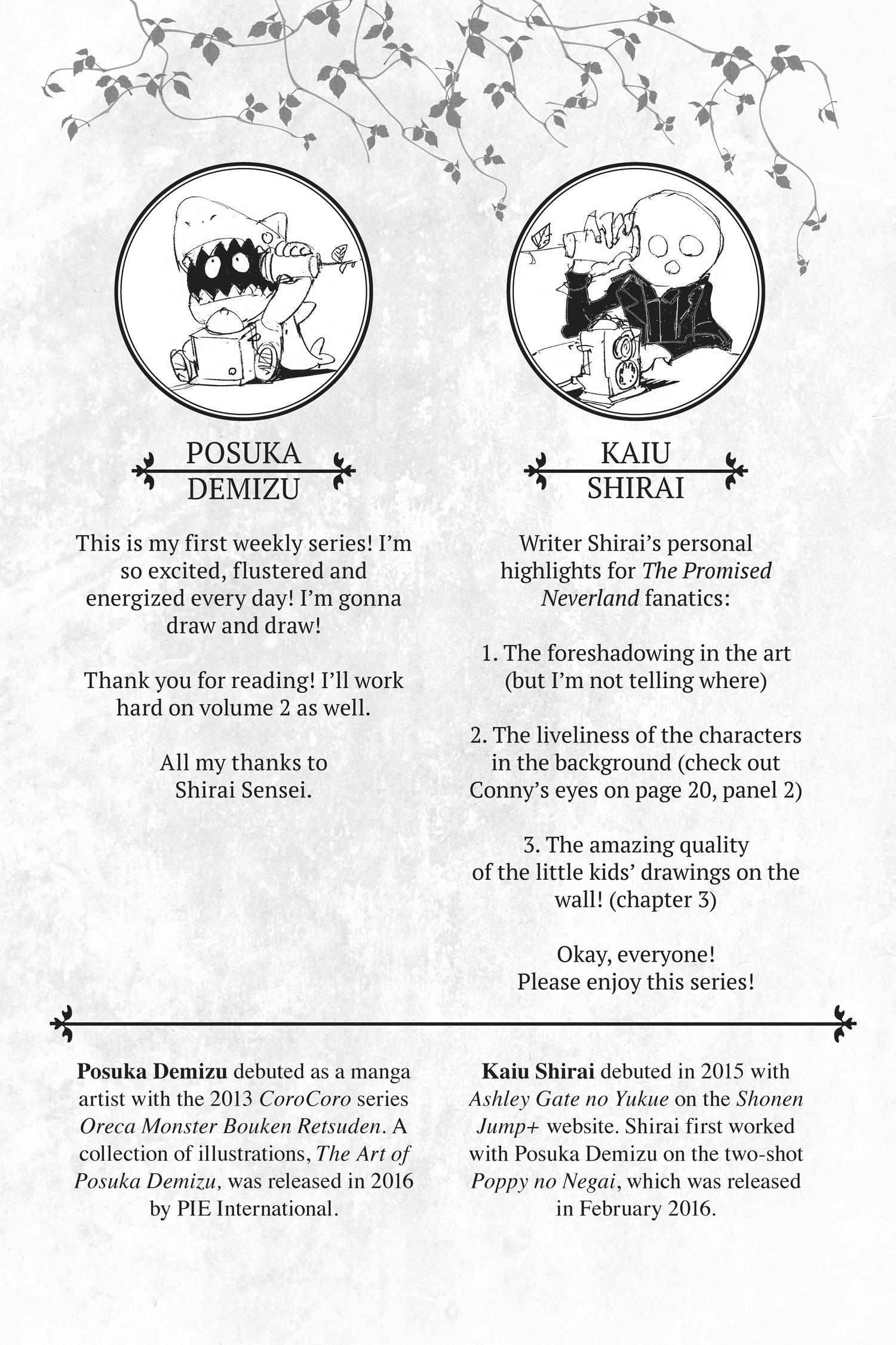 Read The Promised Neverland EN Manga Online