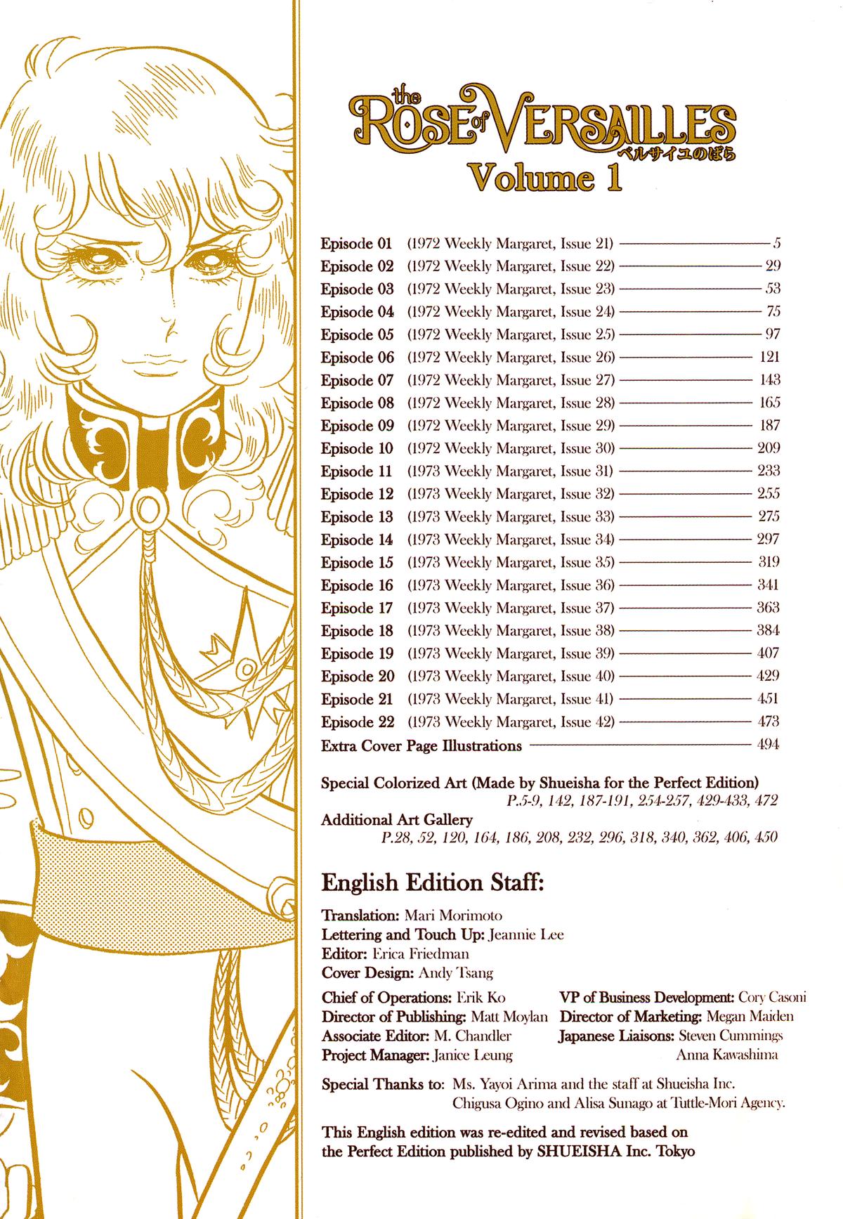 Read The Rose of Versailles EN Manga Online