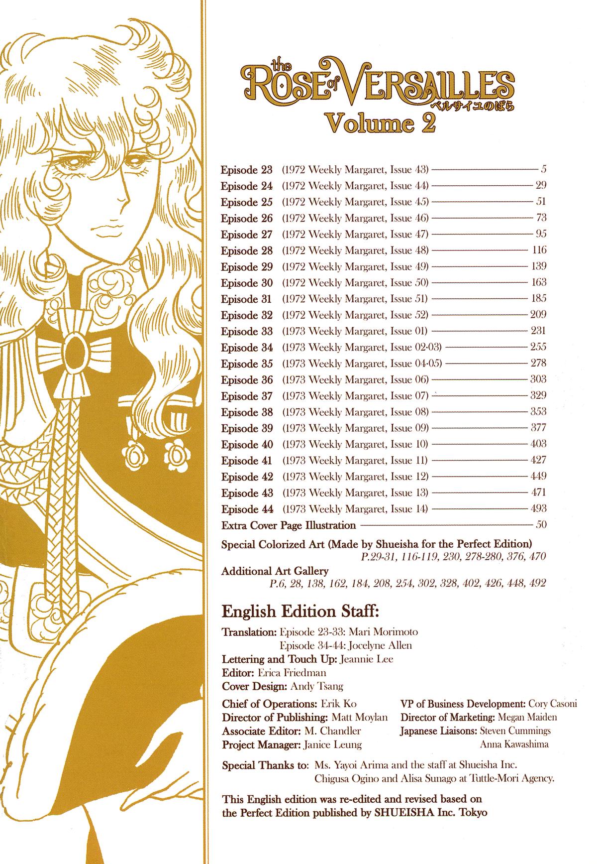 Read The Rose of Versailles EN Manga Online