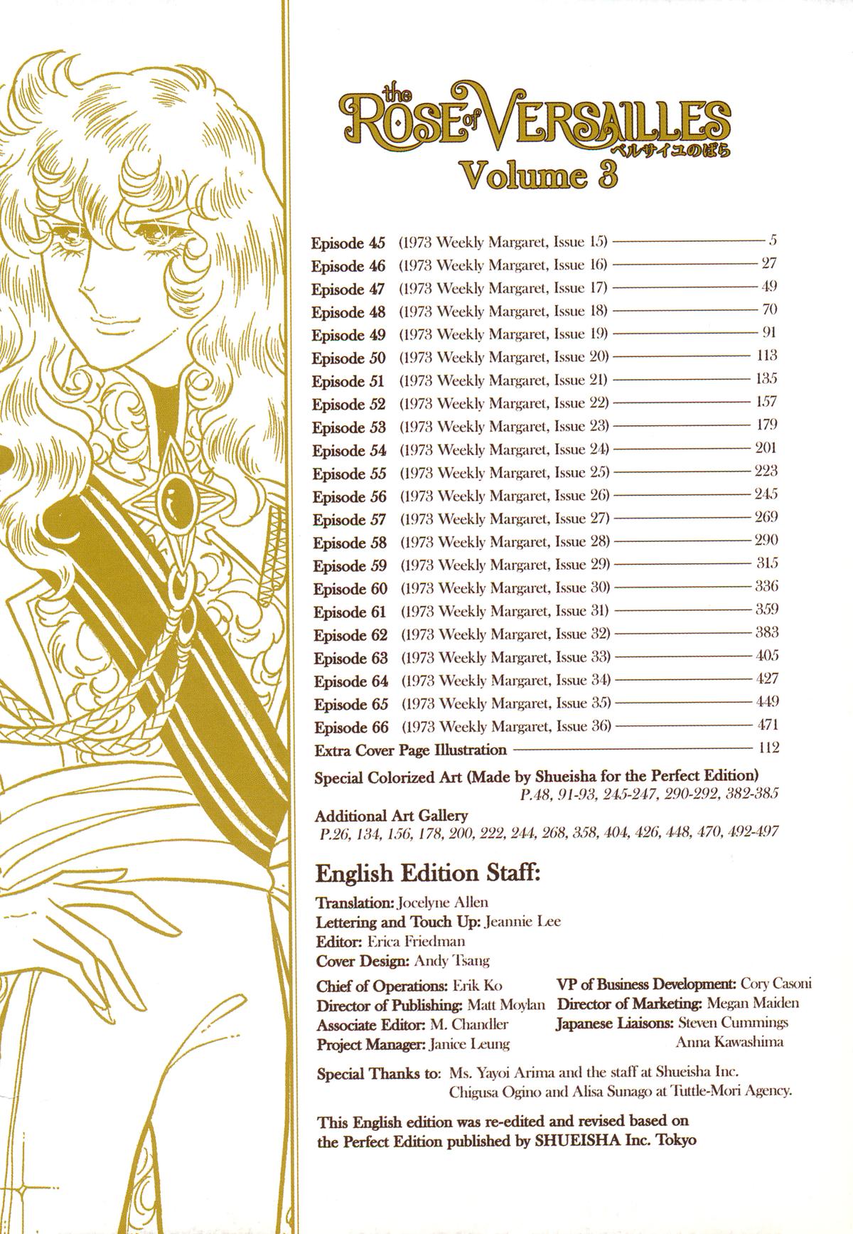 Read The Rose of Versailles EN Manga Online