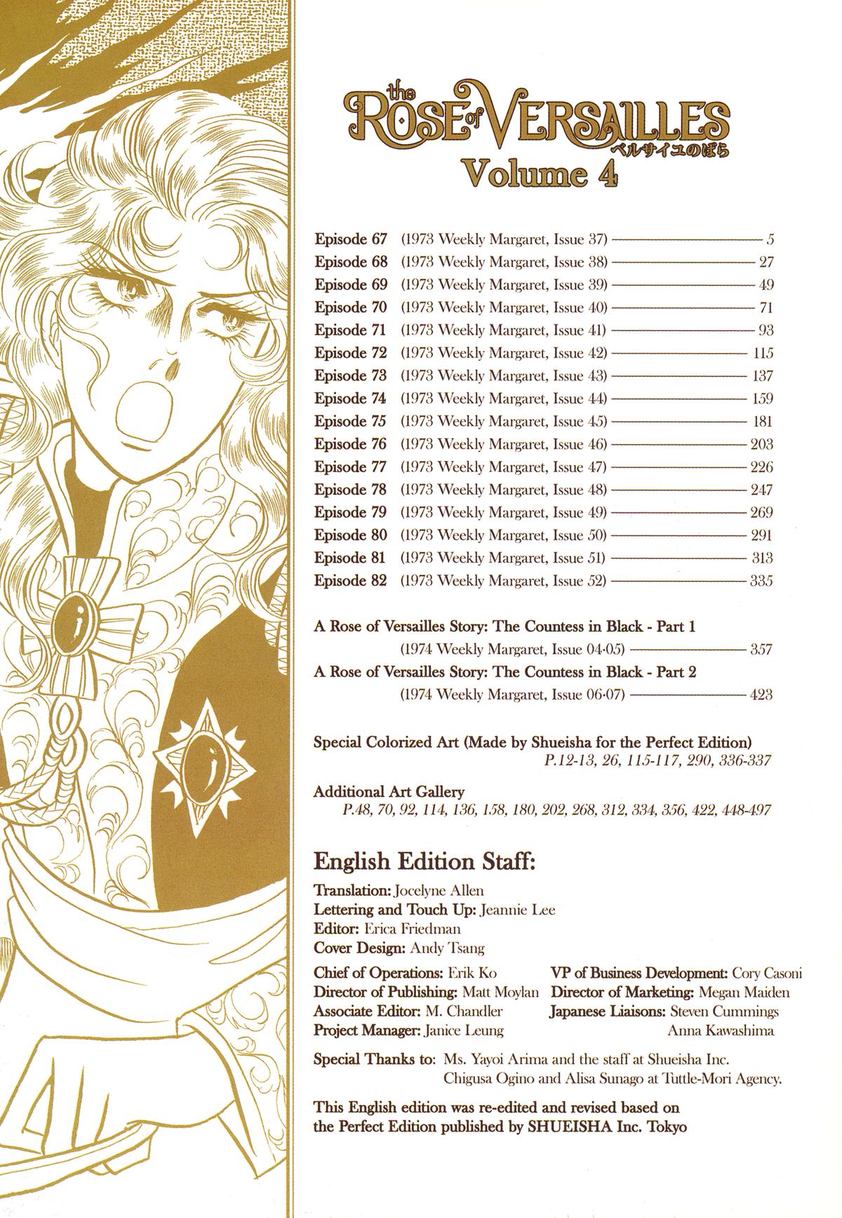 Read The Rose of Versailles EN Manga Online