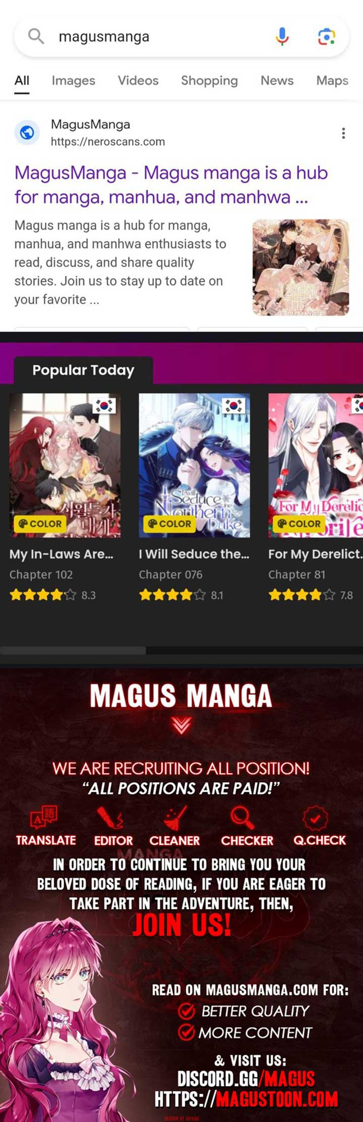 Read The Tower Master Who Became the Grand Duchess EN Manga Online