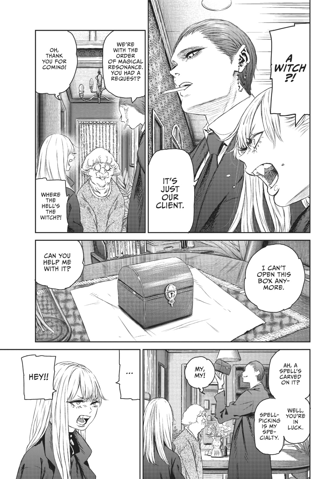 Read The Witch and the Beast EN Manga Online